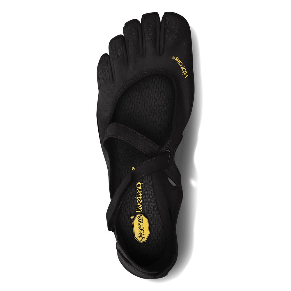 Vibram FiveFingers Dame Vandrestøvler Sort - V-Soul - 7642ZDOTS